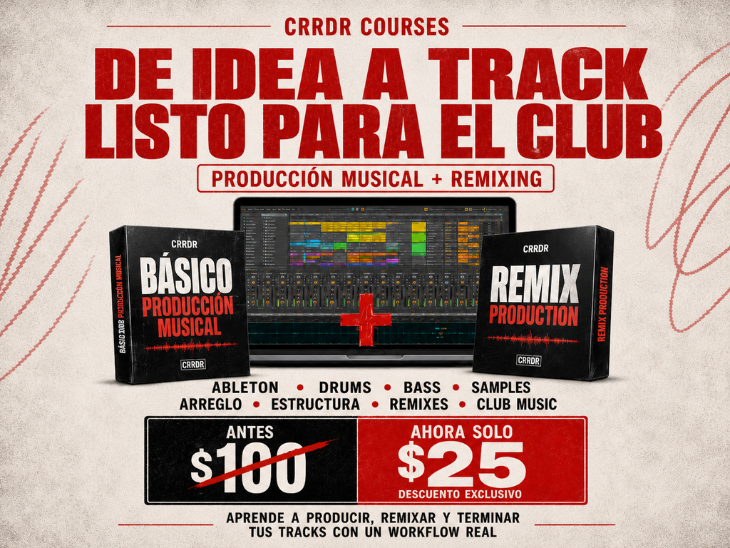 CRRDR CLUB & REMIX PRODUCTION COURSES [PROMO]