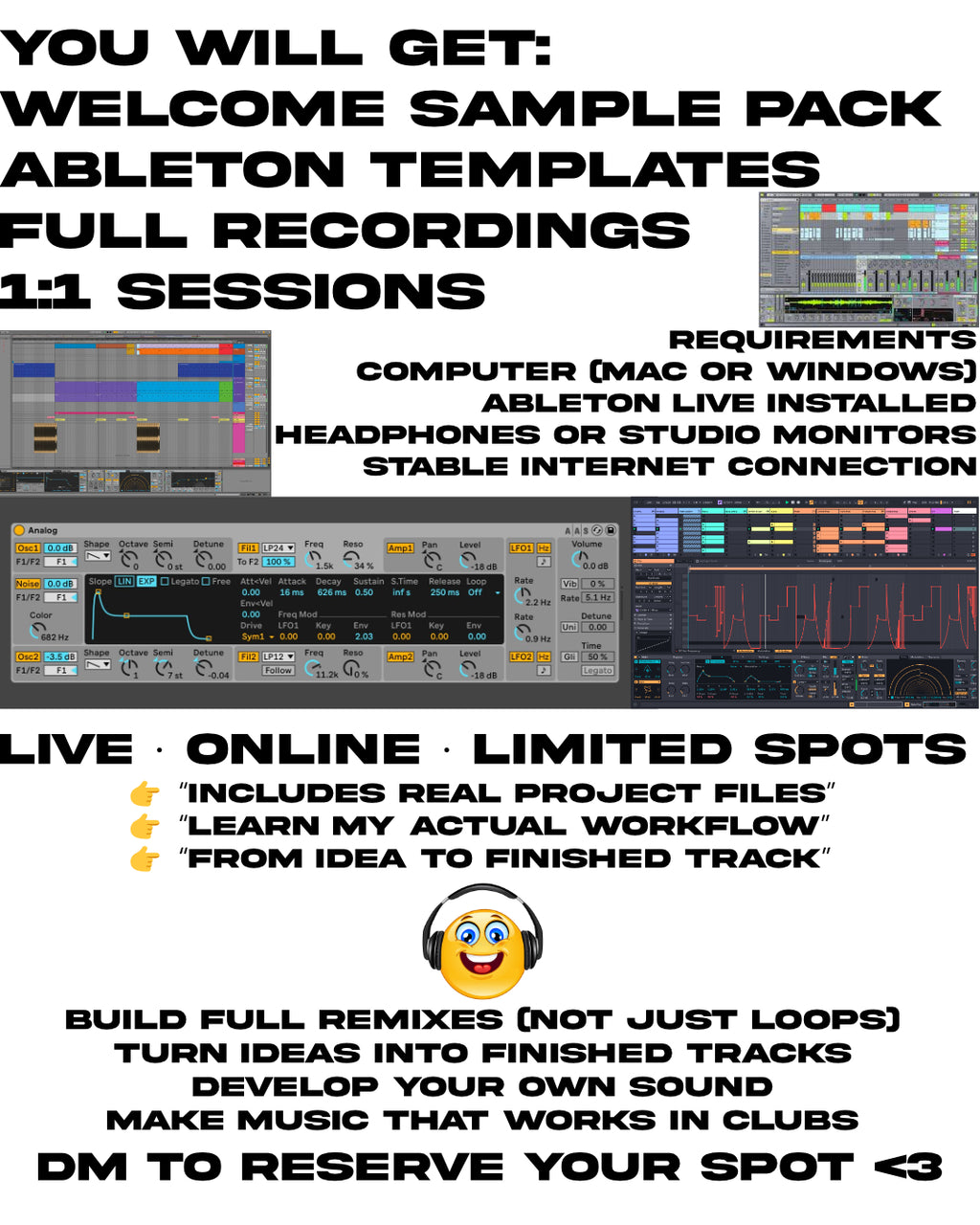 REMIX PRODUCTION COURSE — CRRDR