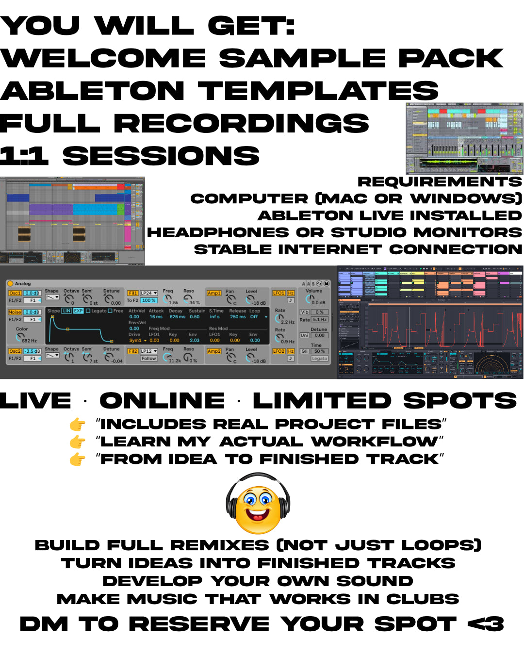 REMIX PRODUCTION COURSE — CRRDR