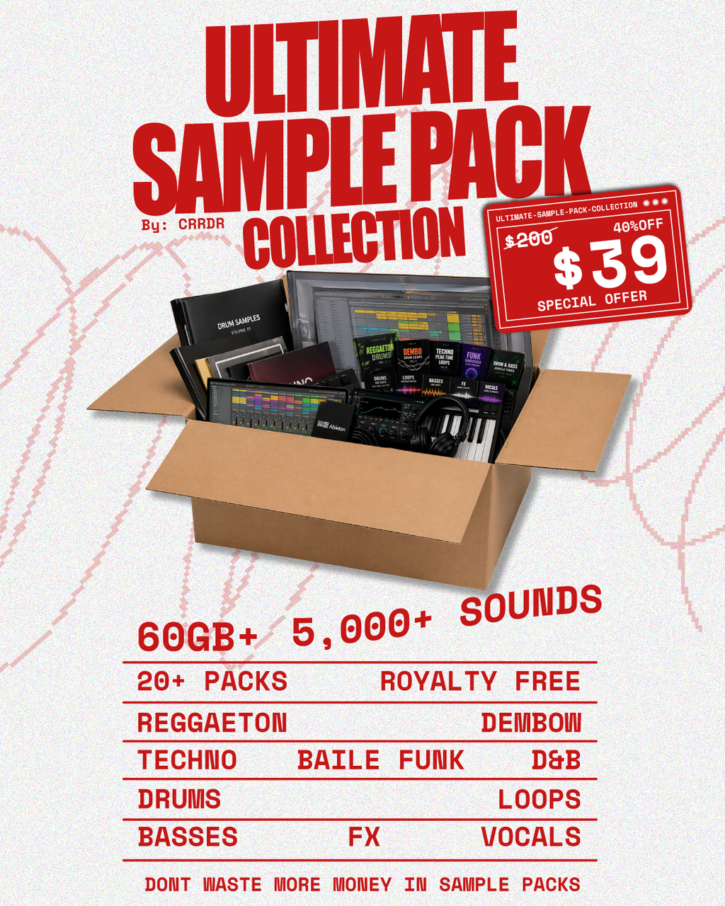 CRRDR ULTIMATE SAMPLE PACK COLLECTION 2026