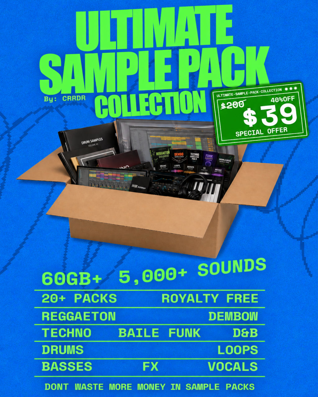 CRRDR ULTIMATE SAMPLE PACK COLLECTION 2026