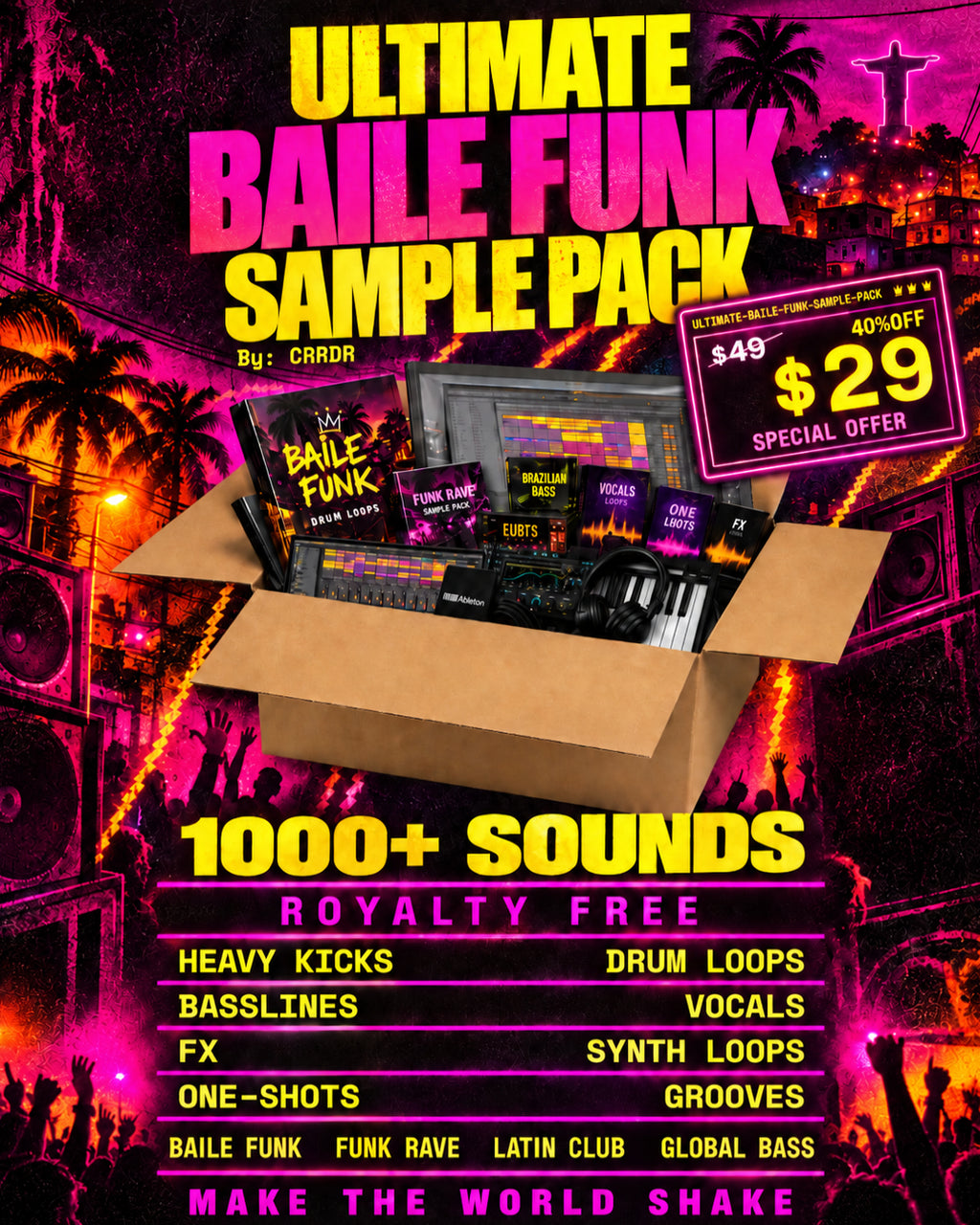 CRRDR ULTIMATE BAILE FUNK SAMPLE PACK